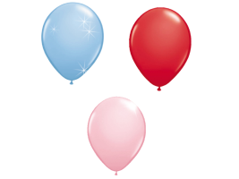 Luftballon-Sets einfärbig