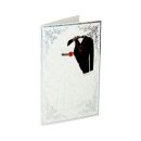 SPIRIT Card 3D Grusskarte &quot;wedding dress and suit&quot;