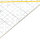 ARISTO TZ-Dreieck 22,5 cm ohne Facette, Tuschenoppen (AR1650/1)
