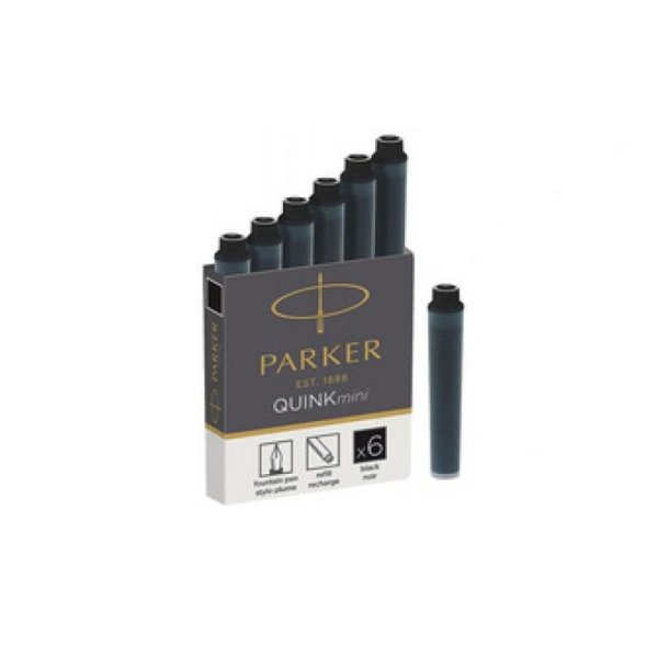 PARKER Tintenpatronen QUINKmini schwarz 5er