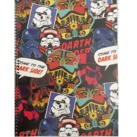 UNDERCOVER Collegeblock kariert STAR WARS Comic DIN A4