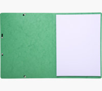 EXACOMPTA Eckspannermappe, DIN A4, aus Karton, grün