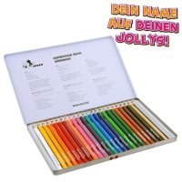 JOLLY Supersticks Delta pastelky - 24ks v kovovom puzdre...