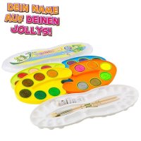 JOLLY Schuldeckfarbenkasten TWINTABS 24er mit Deinem...