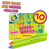 JOLLY Wachsmalkreiden Superwaxies PERMANENT mit deinem...