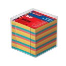 herlitz Zettelbox, Kunststoff, 90 x 90 mm, glasklar