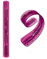 Maped flexibles Lineal 30cm Twist´n Flex - pink