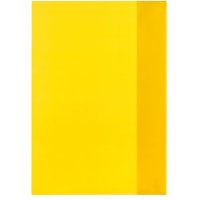 herlitz Heftschoner DIN A4, PP, transparent-gelb