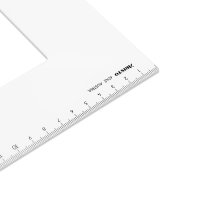 ARISTO Zeichendreieck 60° Hypothenuse 48,5cm ohne Facette (AR6042)