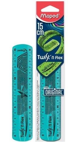 Maped flexibles Lineal 15cm Twist´n Flex - blau