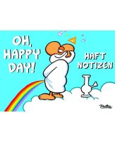 Ralph Ruthe Haftnotizen "Oh, Happy Day"