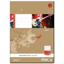 URSUS Staufen Musikheft A4 8 Blatt 80g/qm 12 Notensysteme
