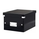 LEITZ Ablagebox Click &amp; Store WOW, DIN A5, schwarz