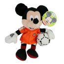 Mickey Mouse Fu&szlig;ball Pl&uuml;schfigur 14cm