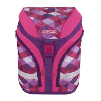 herlitz Schulrucksack Motion Plus "Pink Cubes" 4-teilig