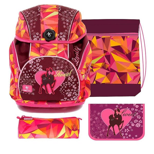 JOLLY Belmil Schultaschen-Set Easy Pack "Sweet Dreams" 4-teilig