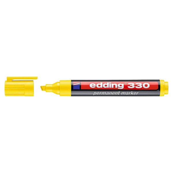 edding 330 Permanentmarker gelb