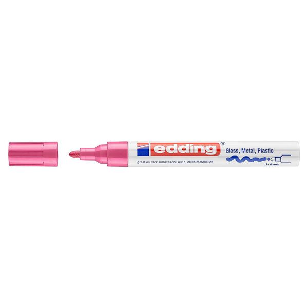 edding 750 Glanzlackmarker rosa