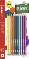 Bleistift - STABILO pencil 160 in 2x gelb, orange, blau,...