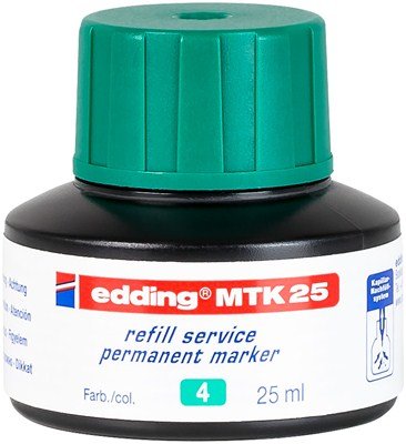 edding MTK 25 Nachfülltinte für Permanentmarker grün 25ml