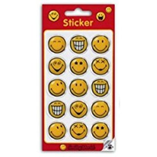 Smiley Sticker - &quot;Smiley World red&quot;