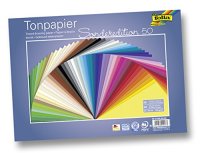 folia Tonpapier, (B)250 x (H)350 mm, 130 g/qm, sortiert