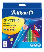 Pelikan SILVERINO - trojhranné farbičky -...