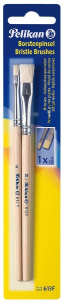 Pelikan Borstenpinsel-Set 613 F, 2-teilig, sortiert