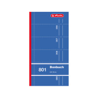 herlitz Formularbuch "Bonbuch 801", 90 x 198...