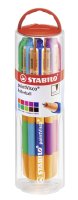 Tintenroller - STABILO pointVisco - 10er Drum - mit 10...
