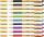 Tintenroller - STABILO pointVisco - 10er Drum - mit 10 verschiedenen Farben