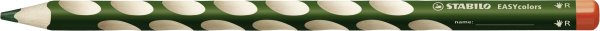 Ergonomischer Buntstift für Rechtshänder - STABILO EASYcolors - Einzelstift - laubgrün