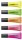 Textmarker - STABILO NEON - 5er Pack - gelb, grün, orange, pink, magenta