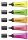 Textmarker - STABILO NEON - 5er Pack - gelb, grün, orange, pink, magenta