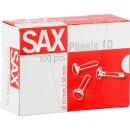 SAX Rundkopfklammern Phenix 10 100 Stk. L:50mm D:10mm