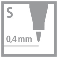 Permanent-Marker - STABILO Write-4-all - superfein - Einzelstift - grün