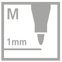 Permanent-Marker - STABILO Write-4-all - medium - Einzelstift - grün
