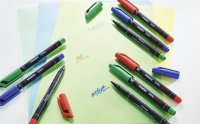 Folienstift - STABILO OHPen universal - permanent superfein - 4er Pack - grün, rot, blau, schwarz