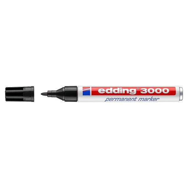 edding 3000 Permanentmarker schwarz