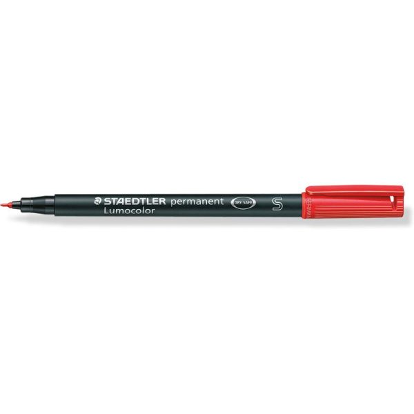 STAEDTLER Lumocolor 313 permanentný univerzálny popisovač 0,4 mm - červený