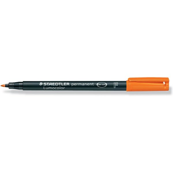 STAEDTLER Lumocolor 318 permanent Universalstift 0,6mm orange