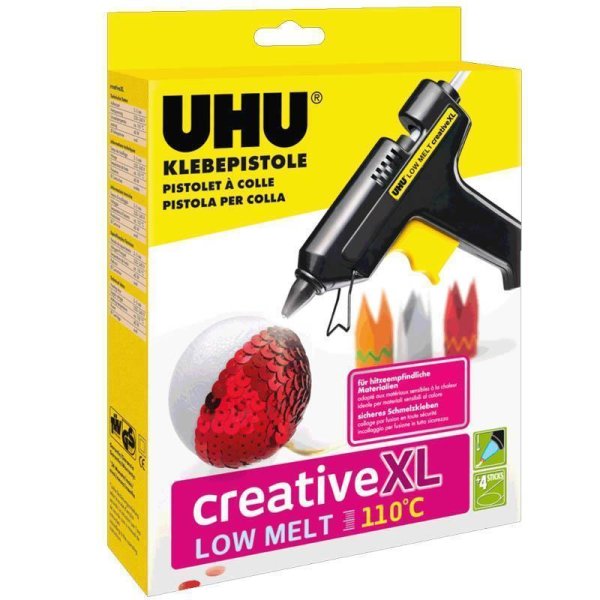 UHU Niedrigtemperatur-Klebepistole Low Melt Creative XL