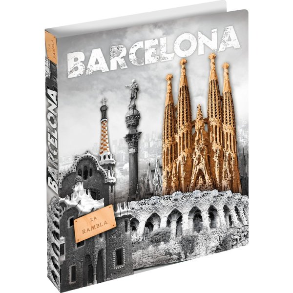 HERMA Ringbuch, DIN A4 "Trendmetropolen Barcelona"