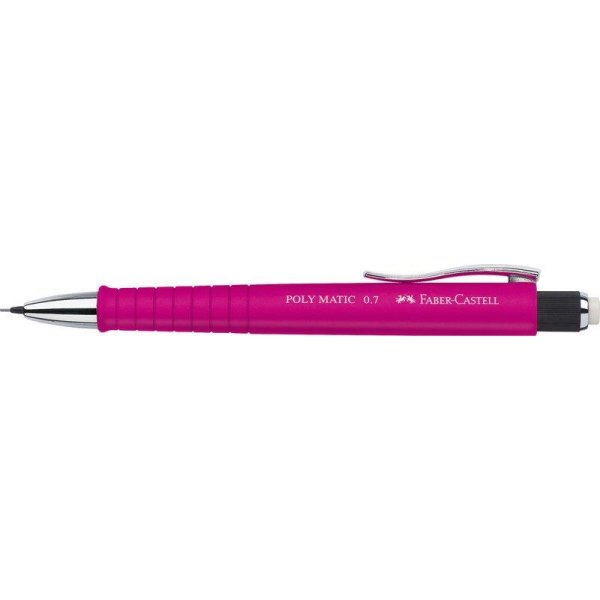 FABER-CASTELL Druckbleistift POLY MATIC 0,7 pink