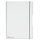 herlitz my.book flex Notizheft A4 2 x 40 Blatt liniert/kariert transparent