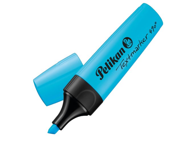 Pelikan Textmarker 490, leuchtblau