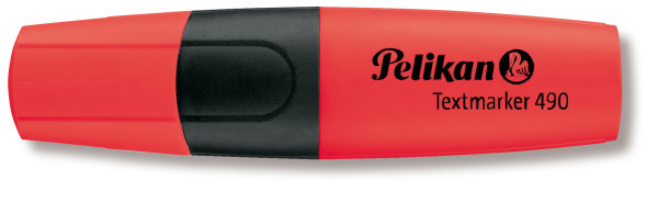 Pelikan Textmarker 490, leuchtrot