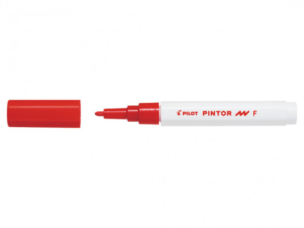 PILOT Pigmentmarker PINTOR, fein, rot