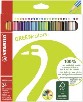 Umweltfreundlicher Buntstift - STABILO GREENcolors - 24er...