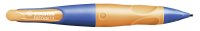 Ergonomischer Druck-Bleistift für Linkshänder - STABILO EASYergo 1.4 in ultramarinblau/neonorange - Einzelstift - inklusive 3 dünner Minen - Härtegrad HB